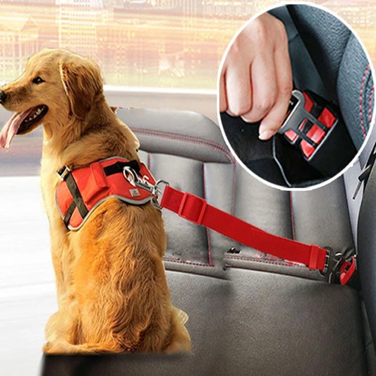 Pawline™ Car Seat Belt – Safe Travel for Dogs