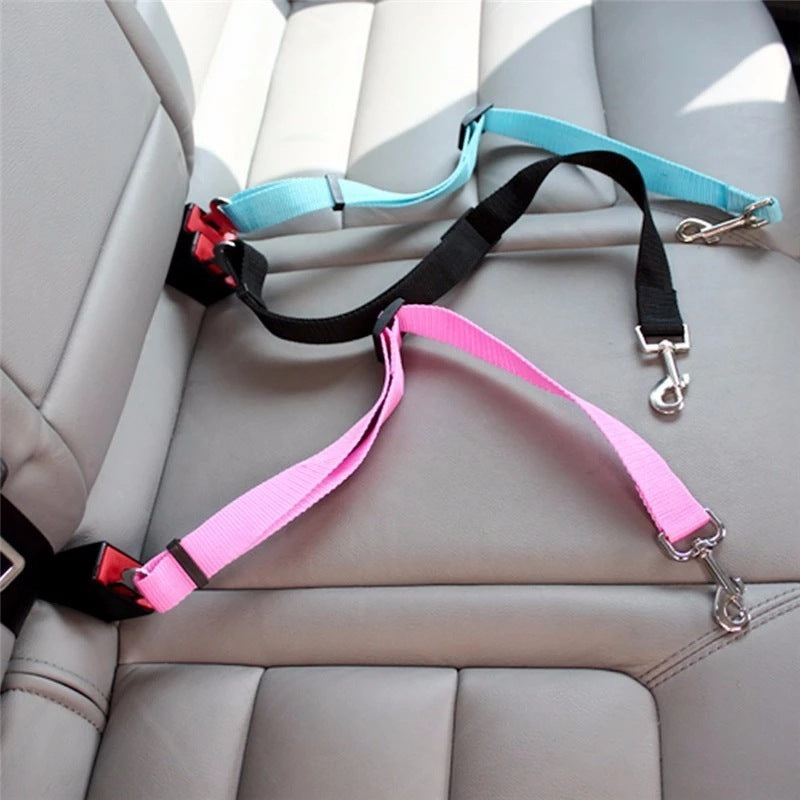 Pawline™ Car Seat Belt – Safe Travel for Dogs