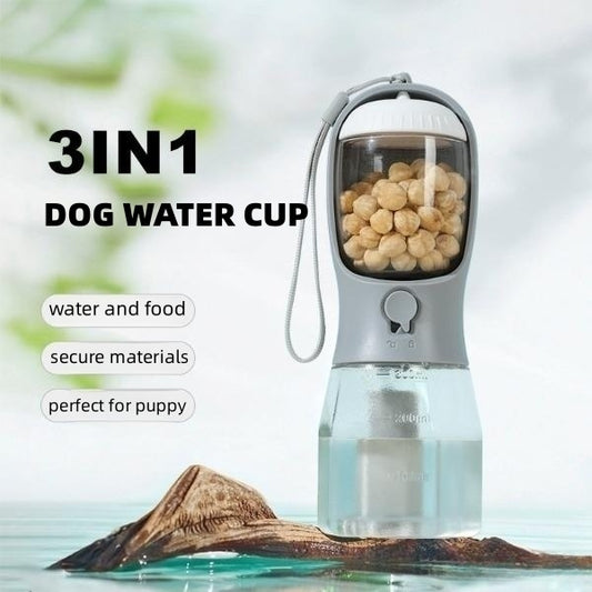 Pawline™ 3-in-1 Drink & Snack Bottle